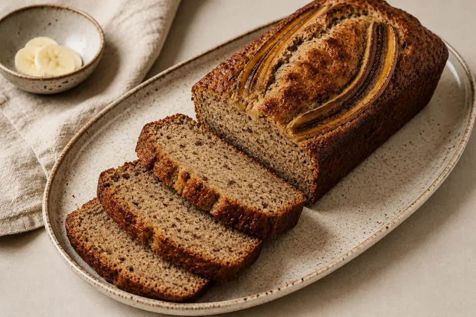 Banana bread gourmand & fondant