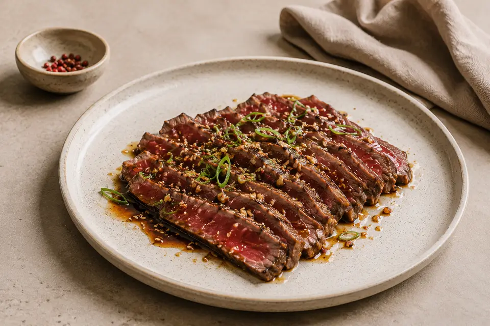 Bœuf tataki