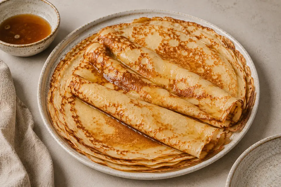 Crêpes bretonnes très beurrées